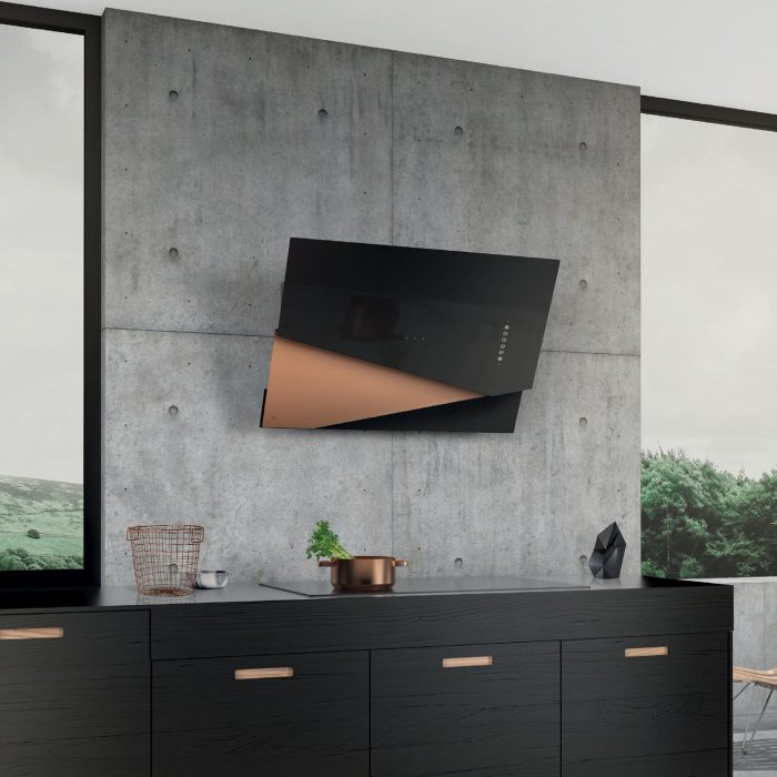 Trio black rose gold